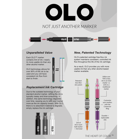 Primary Collection: OLO Markers - Picket Fence Studios