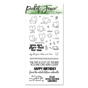 Purr-fect for Me - Picket Fence Studios