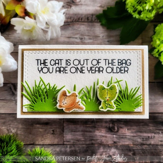 Purr-fect for Me Coordinating Die - Picket Fence Studios