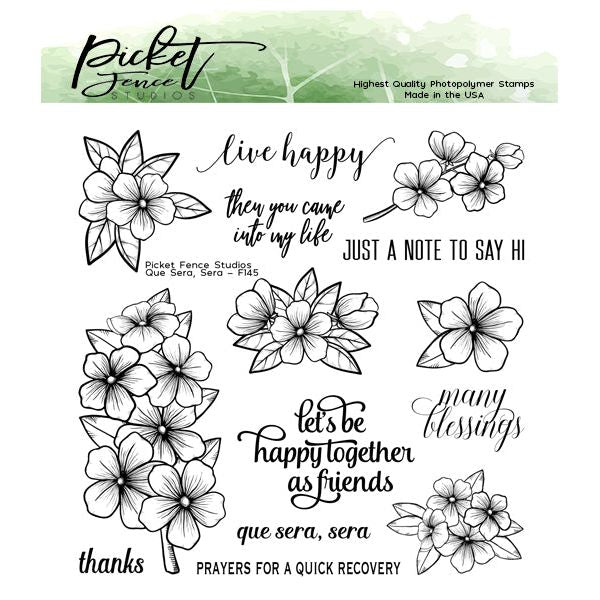 Que Sera, Sera Coordinating Die - Picket Fence Studios