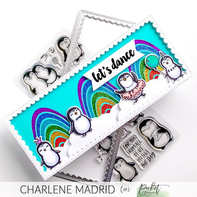 Rainbow Slim Line Die Cutting System Insert - Picket Fence Studios