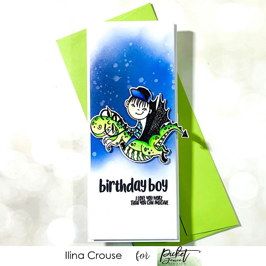 Ride With Me Dear with FREE Coordinating Die - Picket Fence Studios