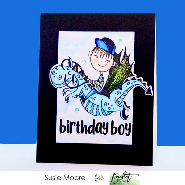 Ride With Me Dear with FREE Coordinating Die - Picket Fence Studios