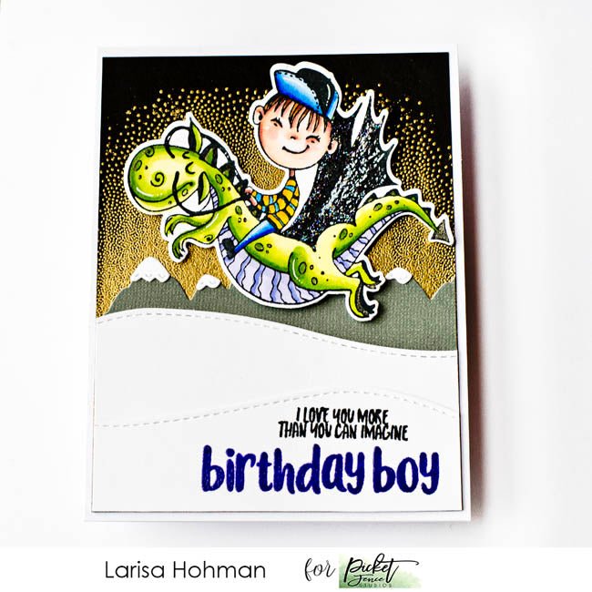 Ride With Me Dear with FREE Coordinating Die - Picket Fence Studios