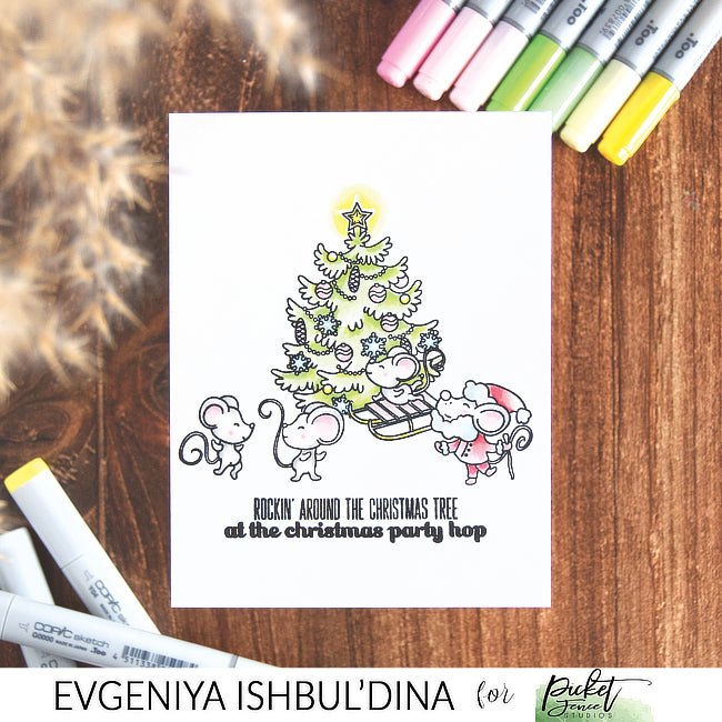 Rockin' around the Christmas Tree - Picket Fence Studios