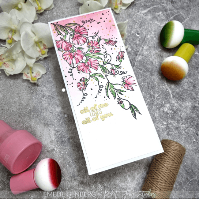 Royal Sweetpeas - Picket Fence Studios