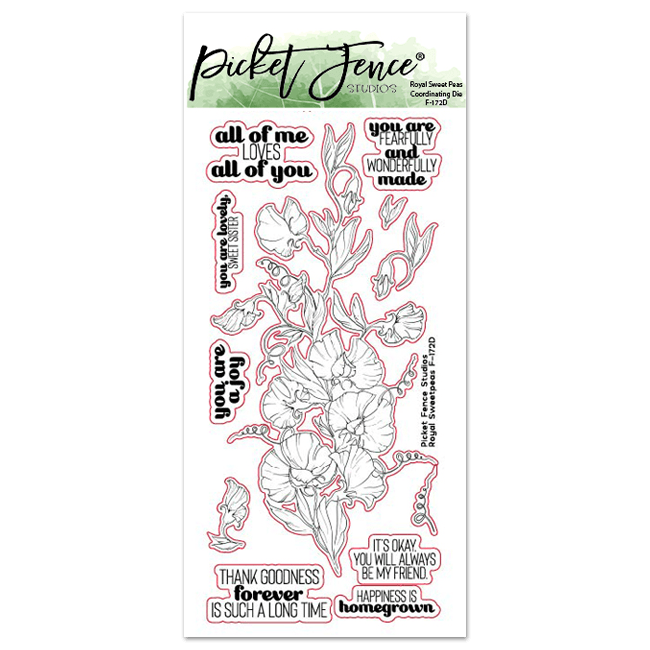 Royal Sweetpeas - Picket Fence Studios