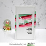 Santa is Here Slim Line Die Cutting System Insert - Picket Fence Studios