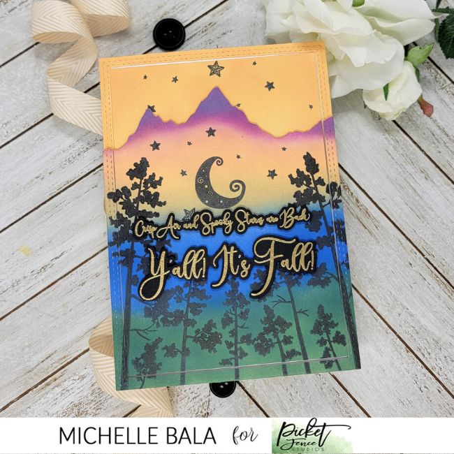 Scene Building Dies: Mountains - Picket Fence Studios