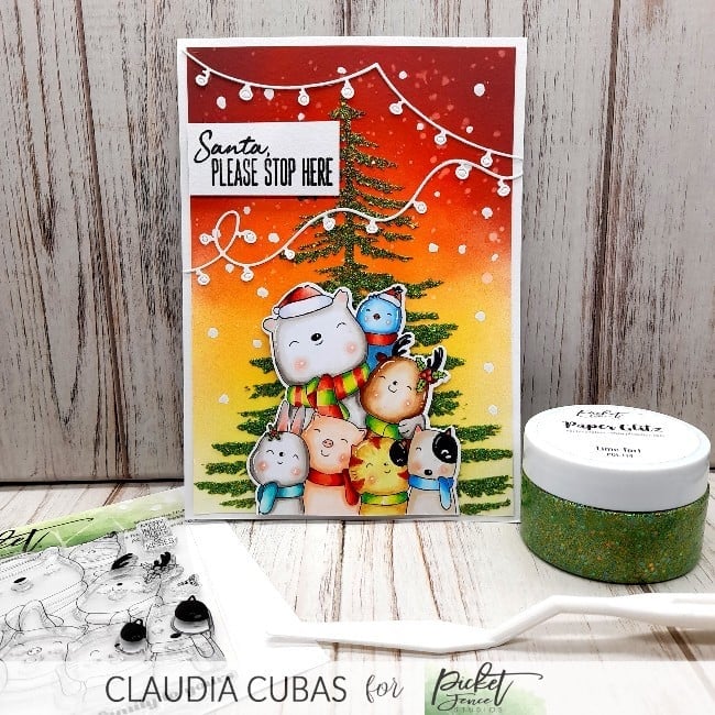 Scene Building Dies: Strings of Lights - Picket Fence Studios