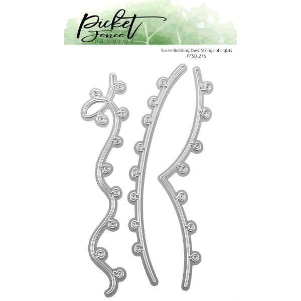 Scene Building Dies: Strings of Lights - Picket Fence Studios