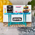 Scene Building: Espresso Bar Table Dies - Picket Fence Studios