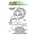 Scorpio Girl Coordinating Die - Picket Fence Studios