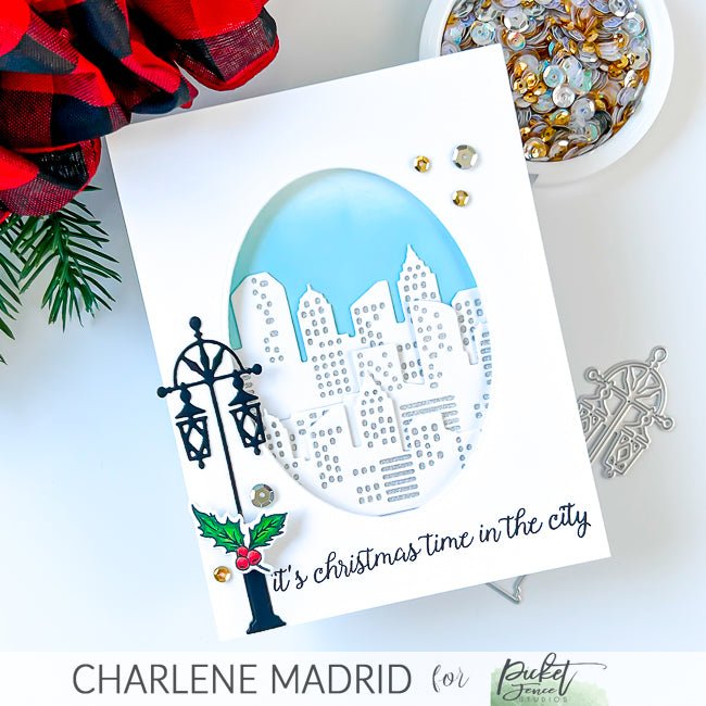 Seasonal Christmas Flowers - Picket Fence Studios