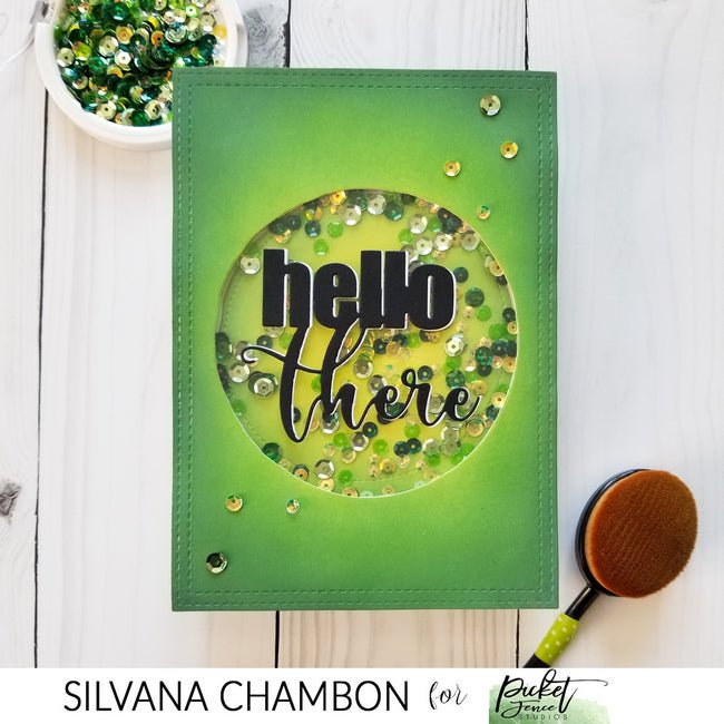 Sequin Mix - All about the Greens - Picket Fence Studios