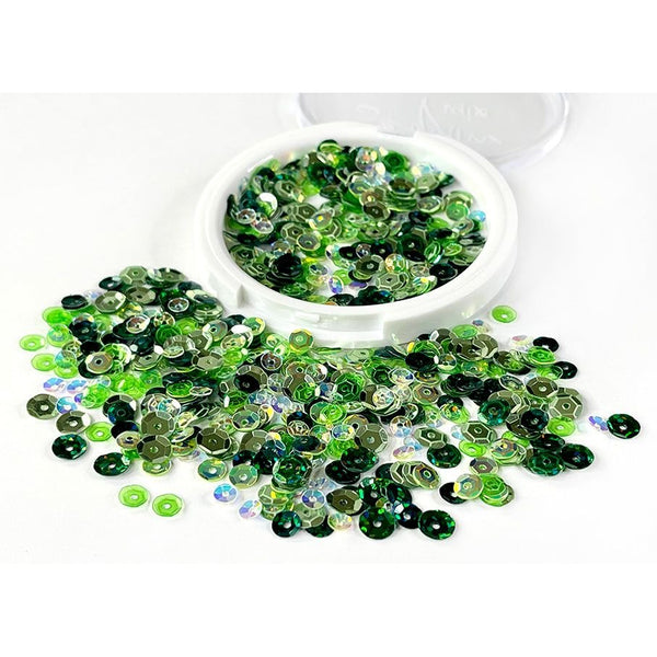 Sequin Mix - All about the Greens - Picket Fence Studios