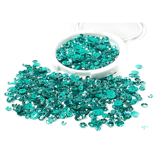 Sequin Mix - All about the Teals - Picket Fence Studios