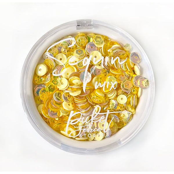 Sequin Mix - All about the Yellows - Picket Fence Studios