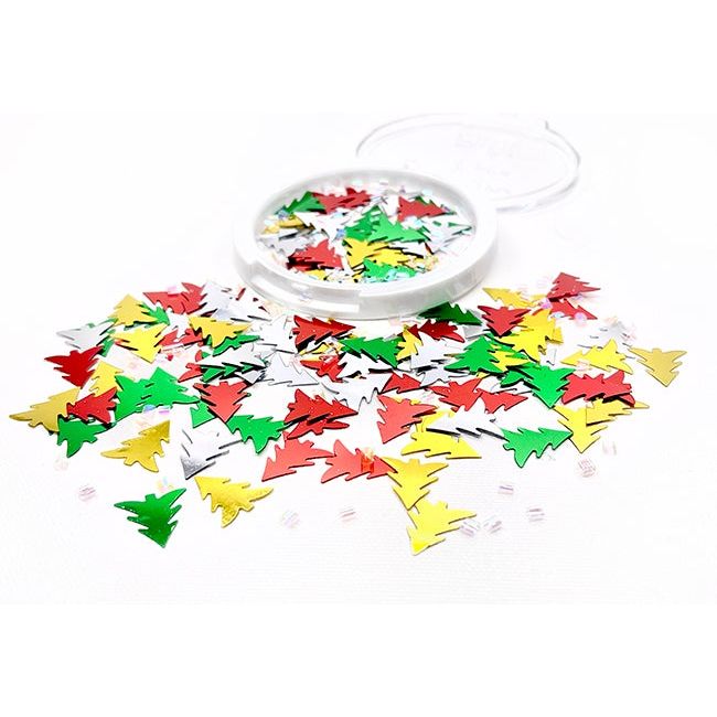 Sequin Mix - Grand Fir Trees - Picket Fence Studios