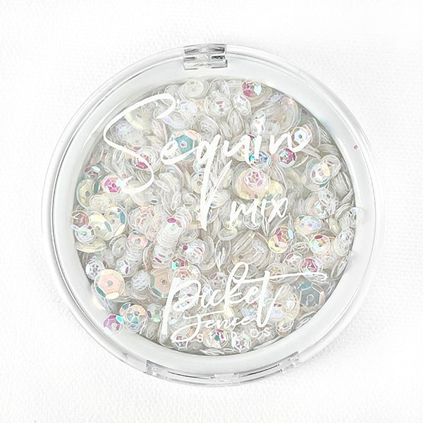 Sequin Mix - Iridescent Moonshine - Picket Fence Studios