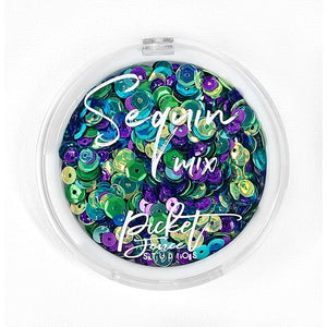 Sequin Mix - Peacock Tails - Picket Fence Studios
