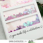 Sequin Mix - Pink Bottlecap Flowers - Picket Fence Studios