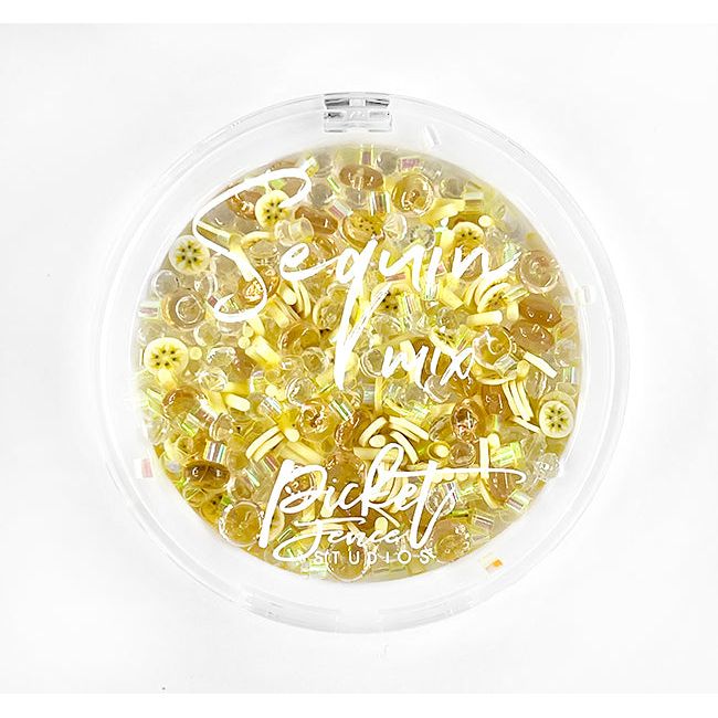 Sequin Mix Plus - Banana Daquiri - Picket Fence Studios