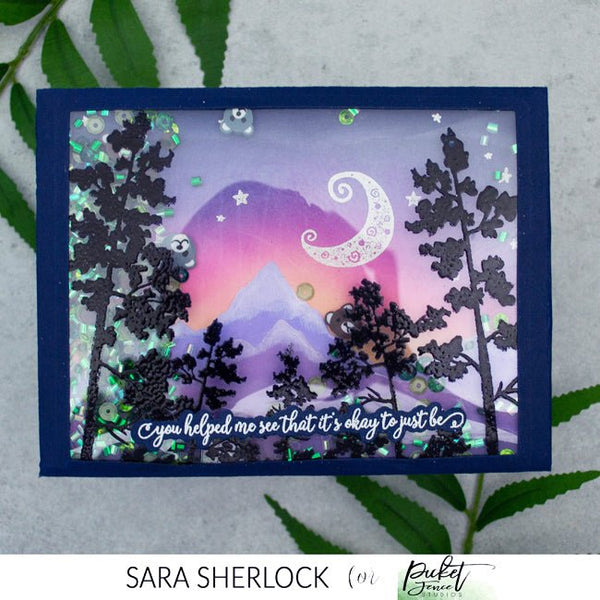 Sequin Mix Plus - Bears in the Forest - Picket Fence Studios