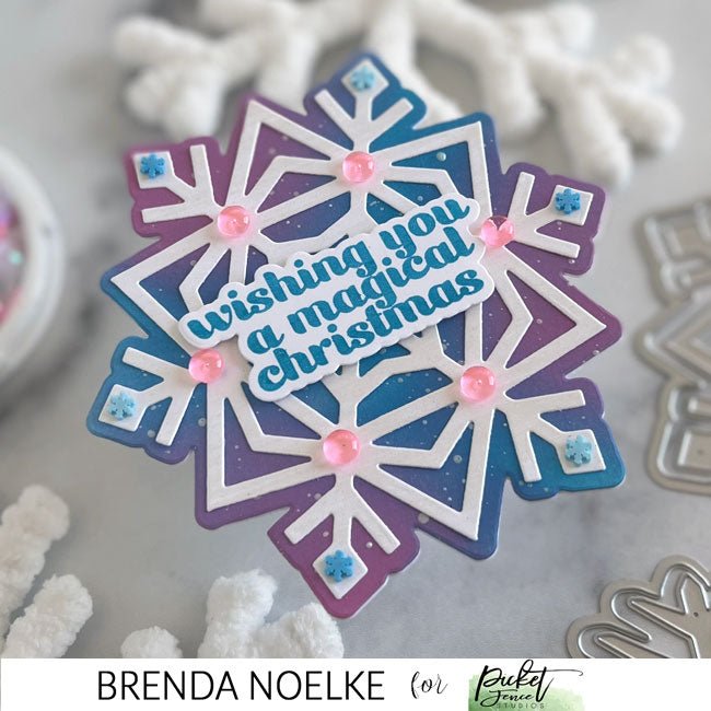Sequin Mix Plus - Candied Snow - Picket Fence Studios