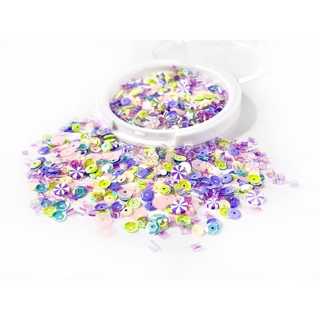 Sequin Mix Plus - Candy Kisses - Picket Fence Studios