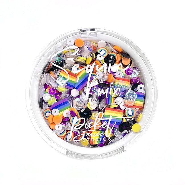 Sequin Mix Plus - Day of Rainbows - Picket Fence Studios