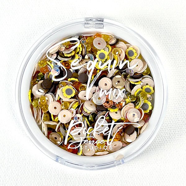 Sequin Mix Plus - Fall Flowers - Picket Fence Studios