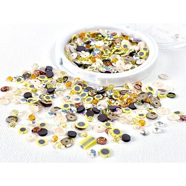 Sequin Mix Plus - Fall Flowers - Picket Fence Studios