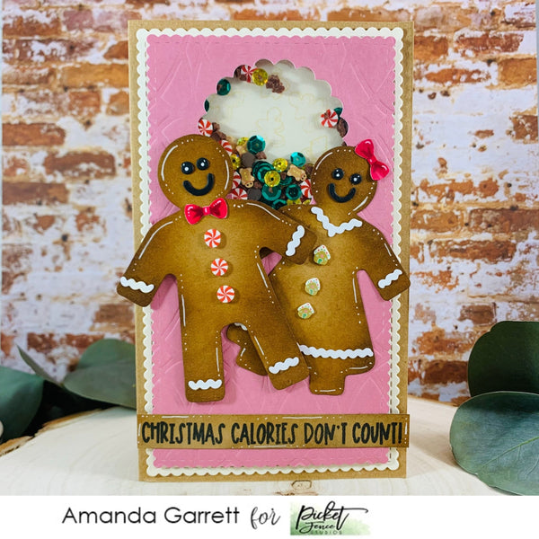 Sequin Mix Plus - Gingerbread Houses - Picket Fence Studios
