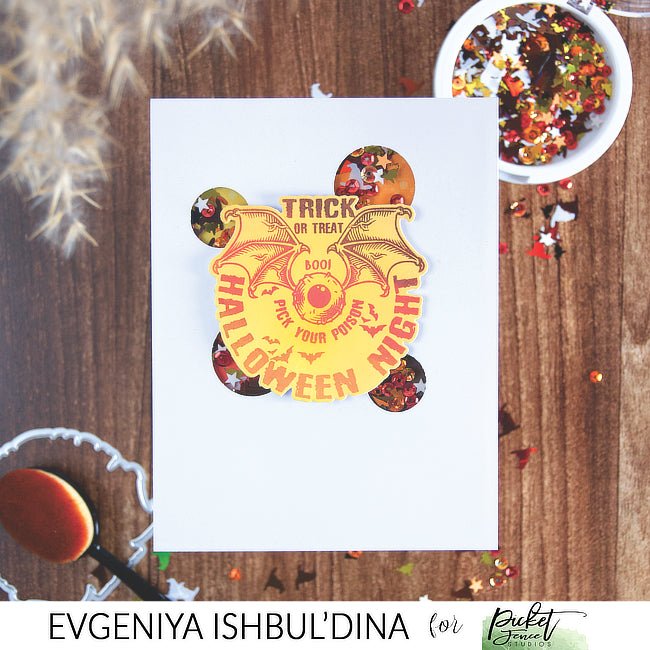 Sequin Mix Plus - Halloween Felines - Picket Fence Studios
