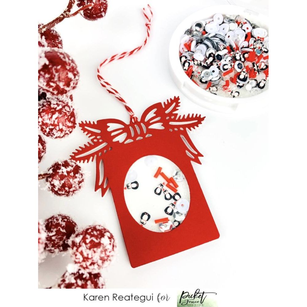 Sequin Mix Plus - Penguins Come To Christmas - Picket Fence Studios