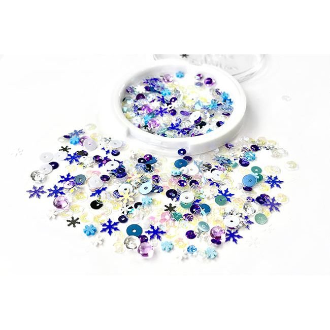 Sequin Mix Plus - Plum Pudding - Picket Fence Studios