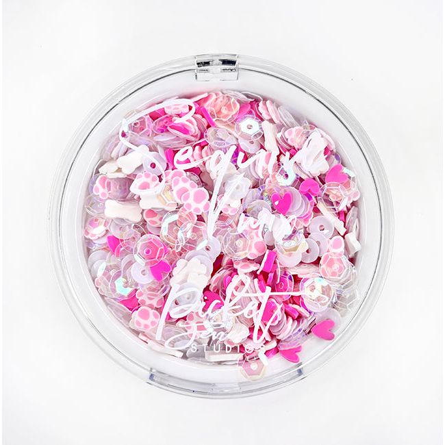 Sequin Mix Plus - Puppy Dog Tails - Girl - Picket Fence Studios