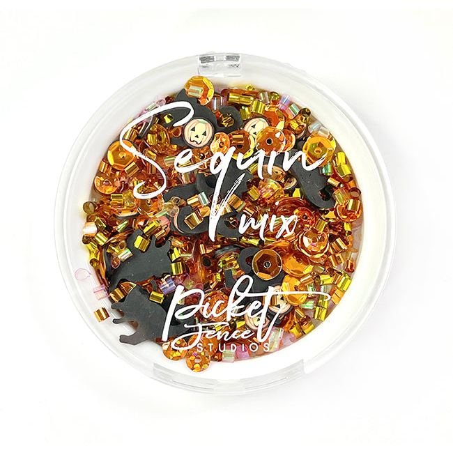 Sequin Mix Plus - Scaredy Cat - Picket Fence Studios