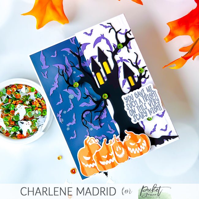 Sequin Mix Plus - Spooky Town - Picket Fence Studios