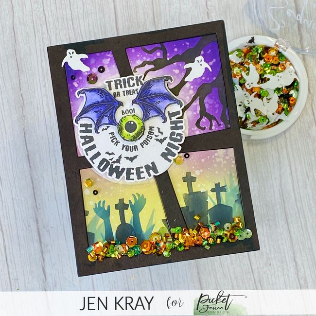 Sequin Mix Plus - Spooky Town - Picket Fence Studios