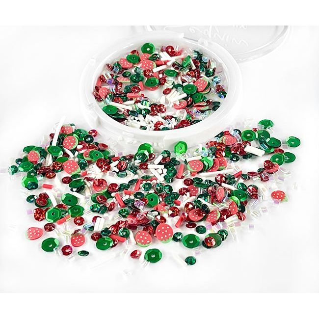 Sequin Mix Plus - Strawberry Daquiri - Picket Fence Studios