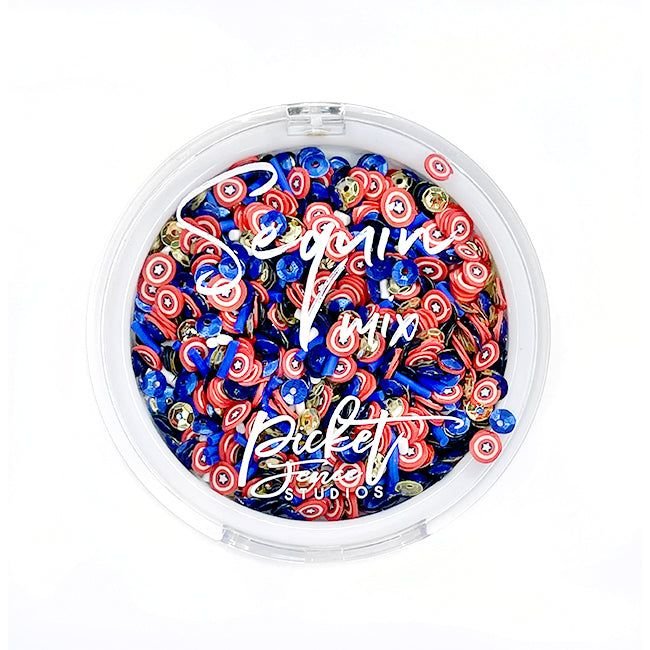 Sequin Mix Plus - Superhero - Picket Fence Studios
