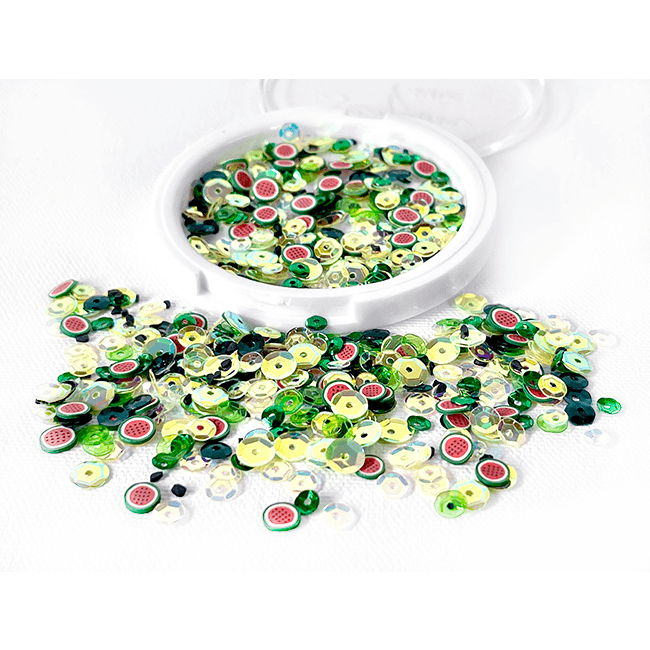 Sequin Mix Plus - Watermelon Crush - Picket Fence Studios