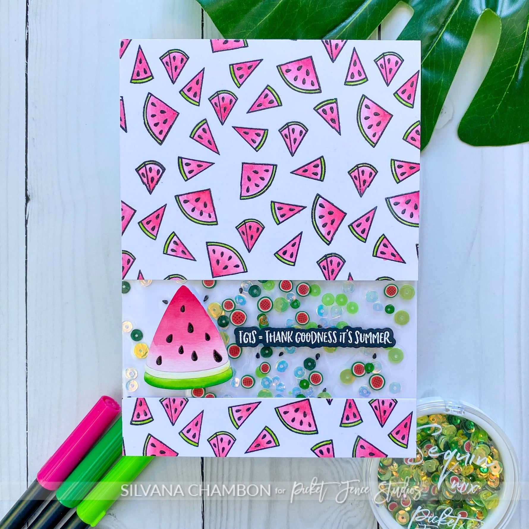 Sequin Mix Plus - Watermelon Crush - Picket Fence Studios