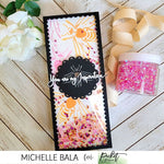 Shaker Garnish - Candy Pink - Picket Fence Studios