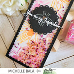 Shaker Garnish - Candy Pink - Picket Fence Studios