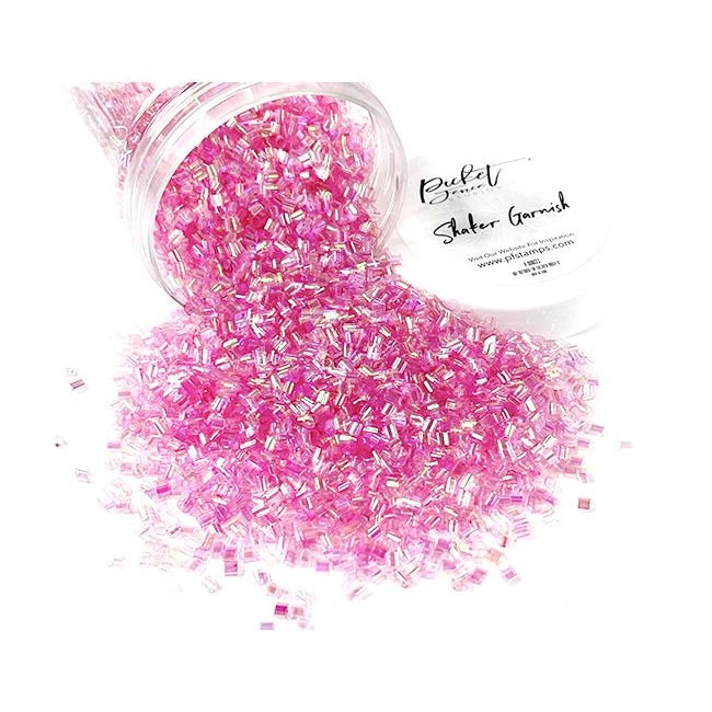 Shaker Garnish - Candy Pink - Picket Fence Studios