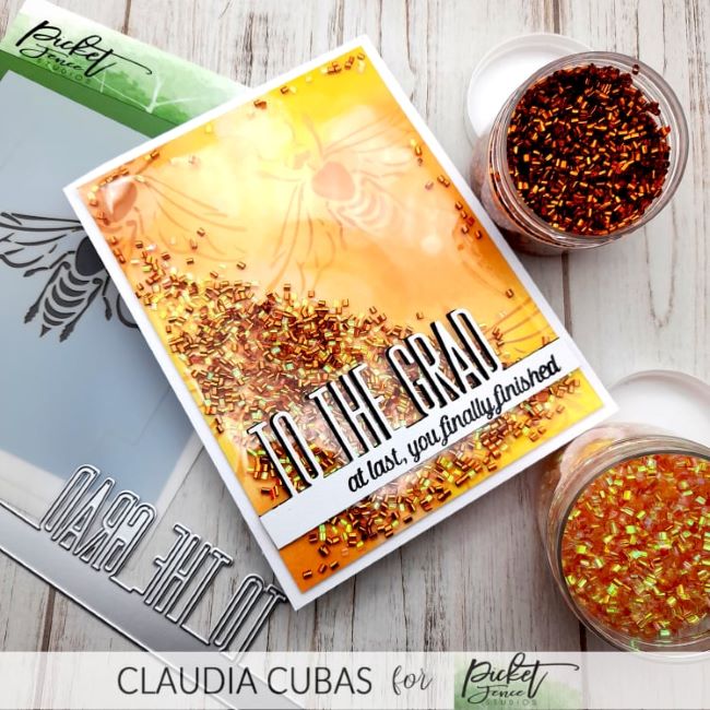 Shaker Garnish - Metallic Copper - Picket Fence Studios