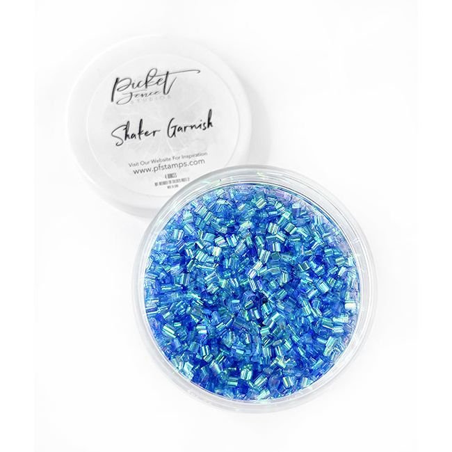 Shaker Garnish - Metallic Ocean - Picket Fence Studios